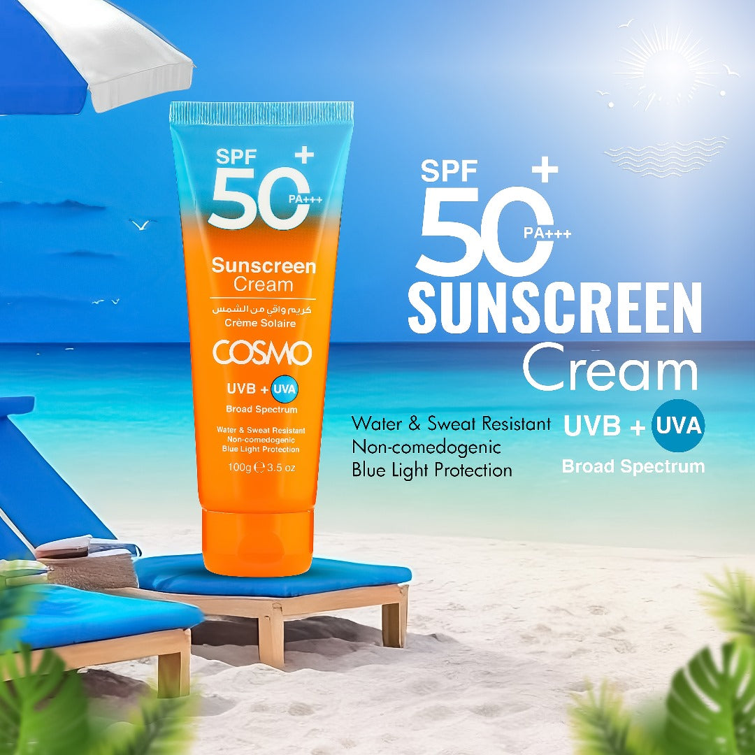 SPF 50+ Sunscreen Cream